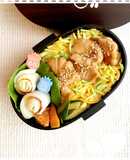 めんつゆで簡単♪お弁当に親子丼♡