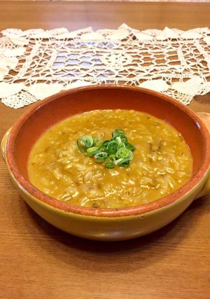 ☆残りカレー鍋で☆和風カレーリゾット☆-レシピのメイン写真