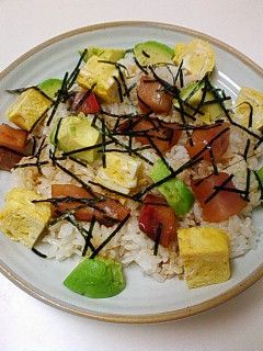 アボカドとブリのちらし寿司-レシピのメイン写真