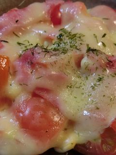 ミニトマトのチーズ焼き-レシピのメイン写真