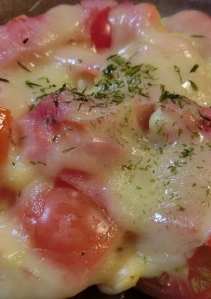 ミニトマトのチーズ焼き-レシピのメイン写真