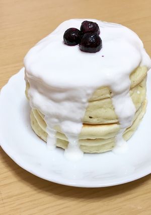 卵不使用！HMでふっくらホットケーキ-レシピのメイン写真