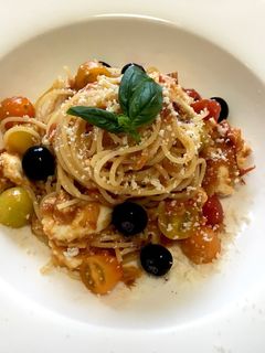トマトの冷製パスタ-レシピのメイン写真