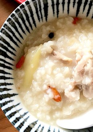 炊飯器に残ったご飯で！サムゲタン風粥-レシピのメイン写真