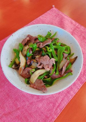 牛肉となすとピーマンの簡単ソテー-レシピのメイン写真