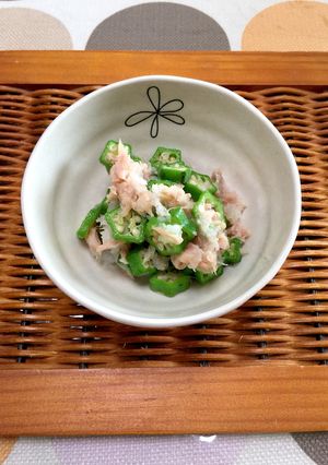 夏にぴったり オクラの和え物-レシピのメイン写真