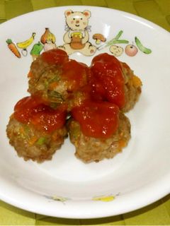 肉団子の中華あんかけ-レシピのメイン写真