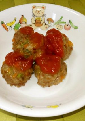 肉団子の中華あんかけ-レシピのメイン写真
