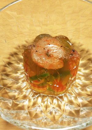 カラフル夏コンソメゼリー-レシピのメイン写真