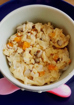 離乳食後期 時短 親子丼-レシピのメイン写真