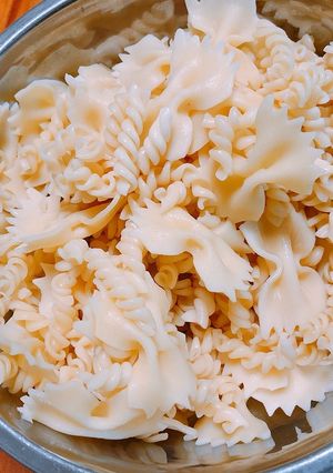 茹でたパスタが時間をおいてもくっつかない-レシピのメイン写真
