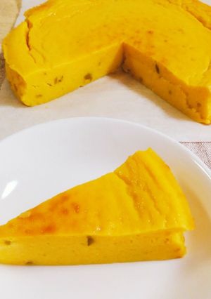 ダイエット♪ヘルシーかぼちゃプリンケーキ-レシピのメイン写真