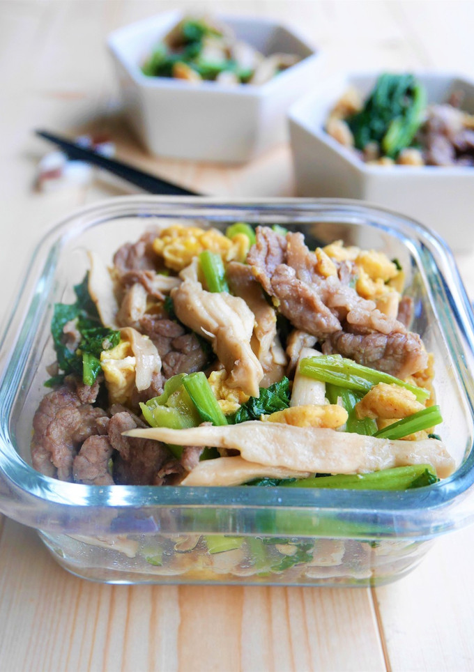 卵と牛肉の甘辛炒め-レシピのメイン写真