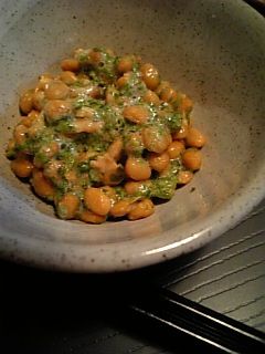青海苔と和からしの納豆-レシピのメイン写真