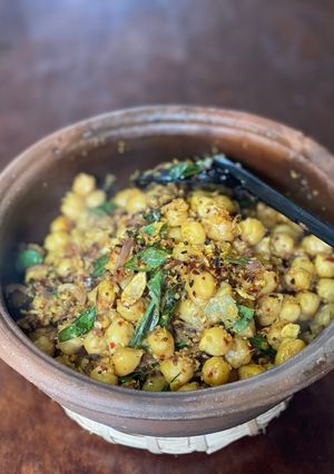 Chickpea stir fried-レシピのメイン写真