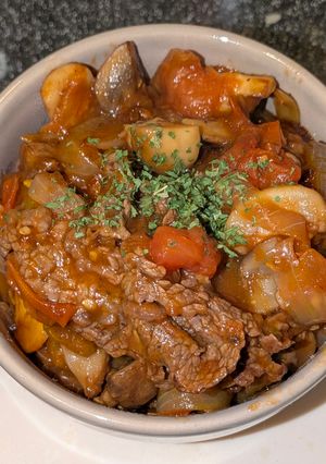 カラダ想いの減塩ビストロ無水ハヤシ-レシピのメイン写真