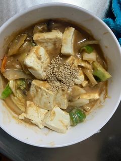 お一人様簡単オイクリーム味豆腐野菜炒め-レシピのメイン写真