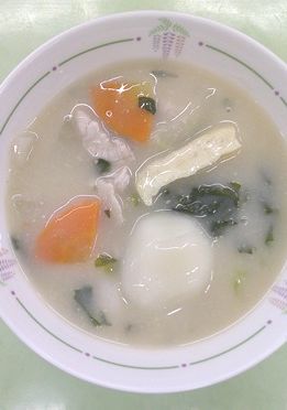 米粉deすいとん豚汁-レシピのメイン写真