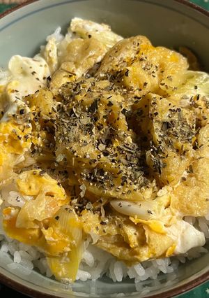 コンソメきつね丼-レシピのメイン写真