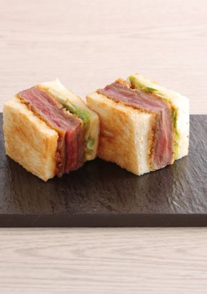 鹿児島黒牛のミルフィーユカツサンド-レシピのメイン写真