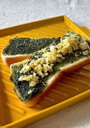青のりマヨとポテチのカリカリ✨トースト-レシピのメイン写真