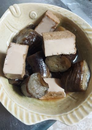 【簡単時短】茄子と揚げの炊きもの-レシピのメイン写真