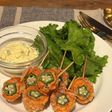 京おくらとサーモンフライのおくらタルタル