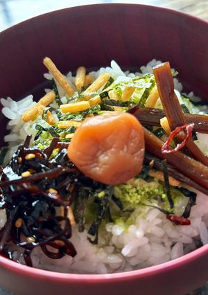 わたしのお茶漬け☆冷まし湯で‥-レシピのメイン写真
