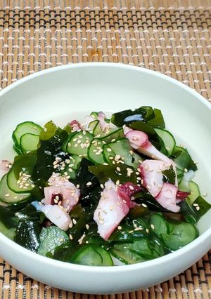 梅酢だこときゅうりのさっぱり和え-レシピのメイン写真