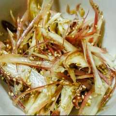 A picture of 茗荷⭐︎混ぜるだけみょうが簡単おつまみ大量.