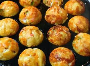 米粉活用たこ焼き 長芋入りふわふわ生地-レシピのメイン写真
