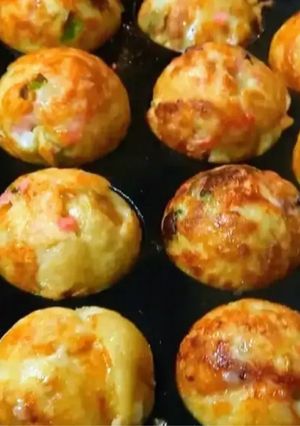 米粉活用たこ焼き 長芋入りふわふわ生地-レシピのメイン写真