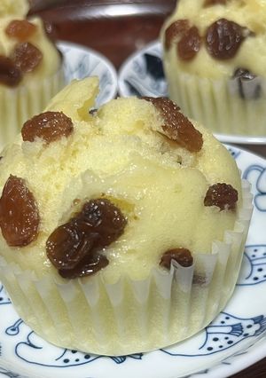 むしパンミックス✨定番のレーズン蒸しパン-レシピのメイン写真