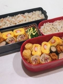 家族のお弁当2024/9/20-レシピのメイン写真