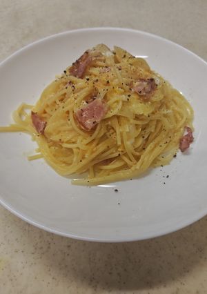 簡単カルボナーラ（ワンパン）-レシピのメイン写真