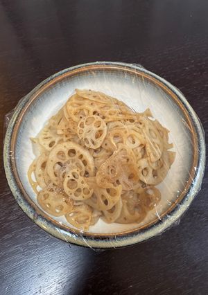 蓮根の五香粉とガラムマサラ炒め-レシピのメイン写真