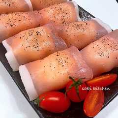 รูปของ マッシュポテトの生ハム巻き