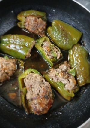 お弁当に🫑ピーマン肉詰め-レシピのメイン写真