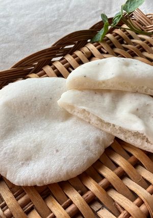 米粉パン：米粉のピタパン-レシピのメイン写真