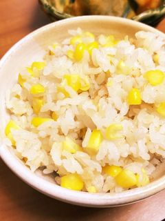 旬の味♪とうもろこしご飯-レシピのメイン写真