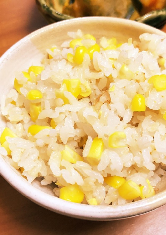 旬の味♪とうもろこしご飯-レシピのメイン写真