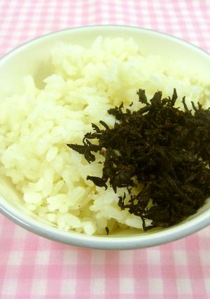 【学校給食】梅ひじきふりかけ-レシピのメイン写真