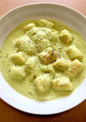 ニョッキの枝豆クリーム-レシピのメイン写真