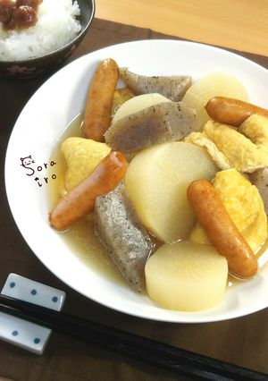 お家の調味料で＊昆布の出汁が優しいおでん-レシピのメイン写真