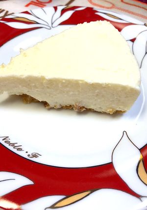 簡単牛乳だけレアチーズケーキ-レシピのメイン写真