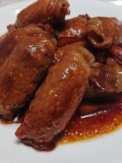 にんじんといんげんの照り焼き肉巻き-レシピのメイン写真