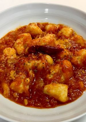 ニョッキのトマトソース（ピリ辛）-レシピのメイン写真