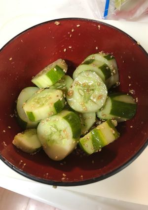 2分で出来るきゅうりの中華和え-レシピのメイン写真