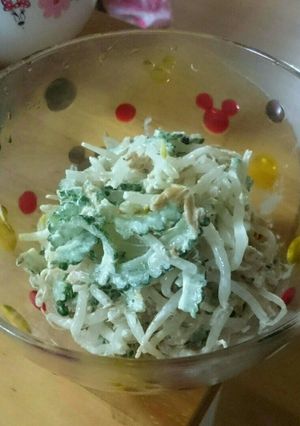 ゴーヤともやしのサバ缶サラダ★-レシピのメイン写真