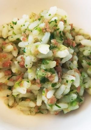 簡単離乳食♪豆苗とお肉のリゾット-レシピのメイン写真
